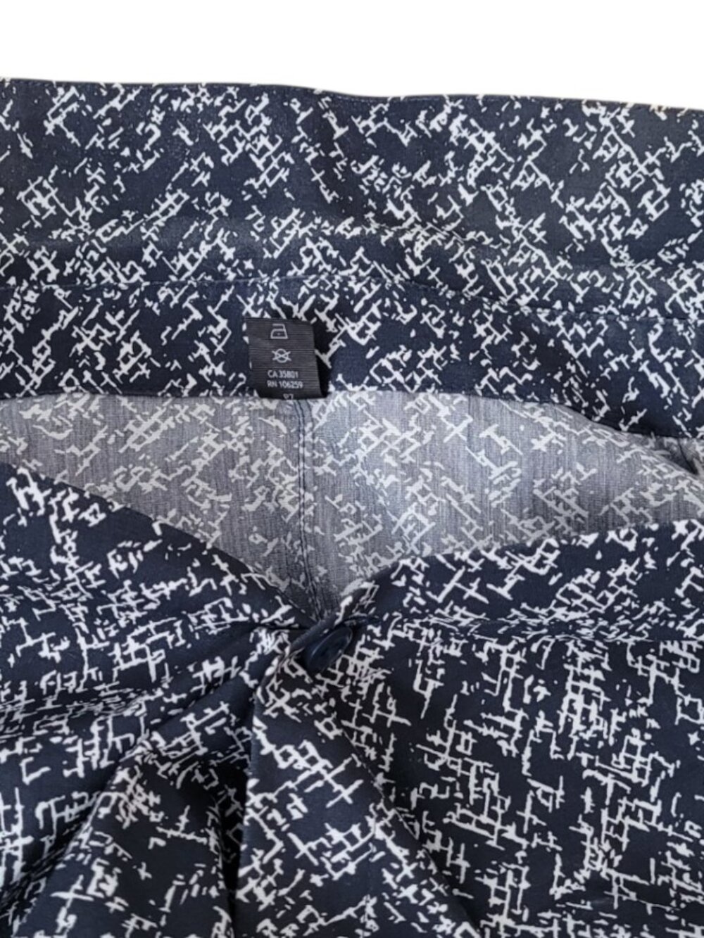 Lululemon Down To The Wire Slim Fit SS Shirt Black Short Sleeve Mens Size Medium - Picture 5 of 7